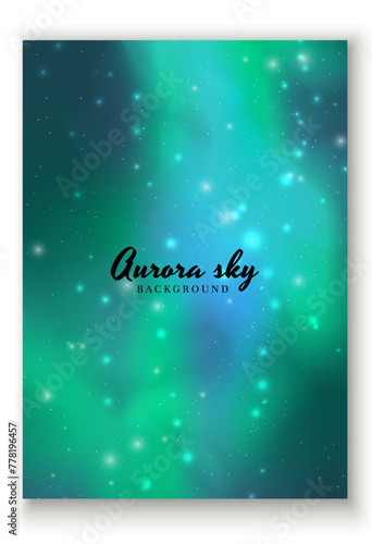 Galaxy starry background design
