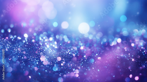 color bokeh glitter on background