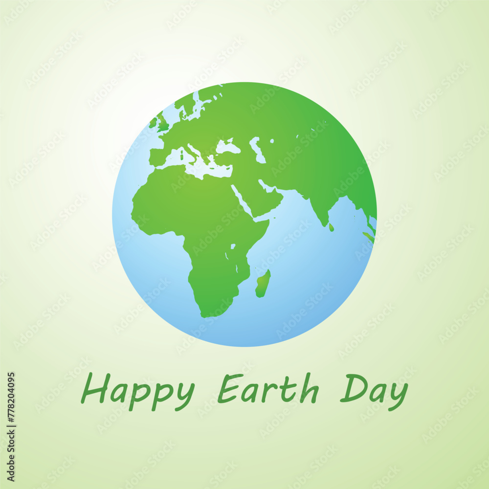green planet earth day vector file green planet earth day vector file