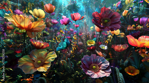 image_of_Digital_Flower_Garden