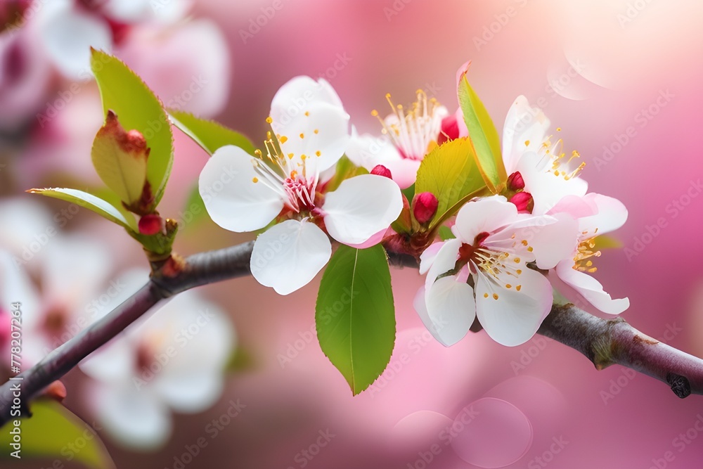 Obraz premium cherry blossom flowers