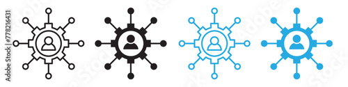 Specialized Skill Set Icon Highlighting Exceptional Worker Performance and Abilities
