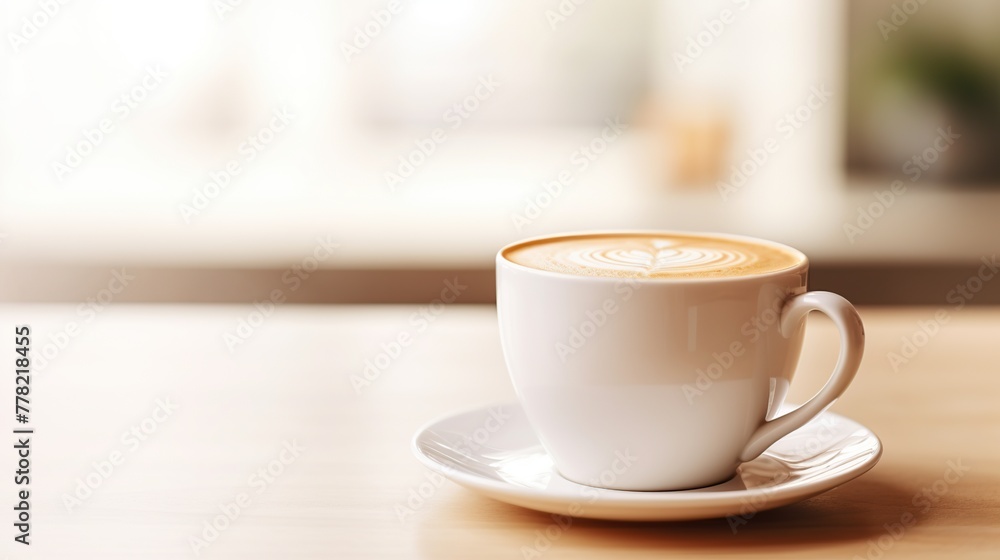 Creamy Latte Beverage, Perfectly Captured on Clean White Background
Creamy Latte Beverage, Perfectly Captured on Clean White Background