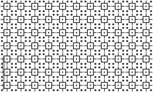 Embrace timeless elegance with this captivating black and white geometric pattern. Perfect for adding sophistication to your designs.