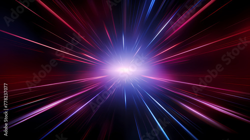 Background image with great visual impact and explosion effect