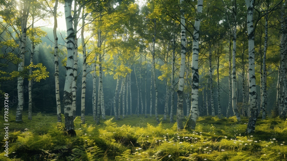 Obraz premium forest, Elevation Angle, More details, High resolution.