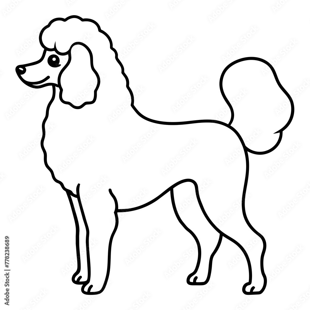 illustration of a dog