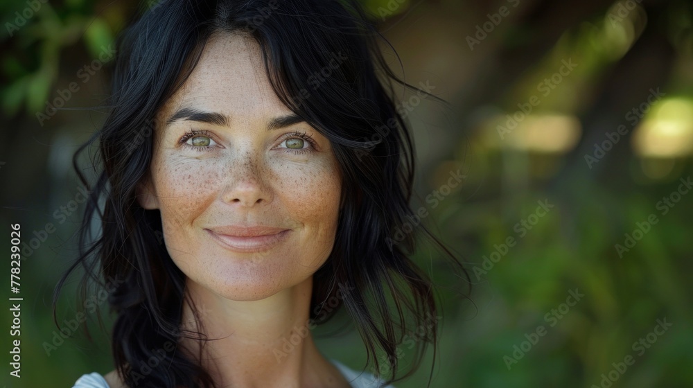 Close up of carefree young woman laughing. Portrait of smiling woman with freckles and closed eyes enjoying beauty treatment. Beautiful girl laughing isolated on background with copy space, skin care. Close up of carefree young woman laughing. Portrait of smiling woman with freckles and closed eyes enjoying beauty treatment. Beautiful girl laughing isolated on background with copy space, skin care.