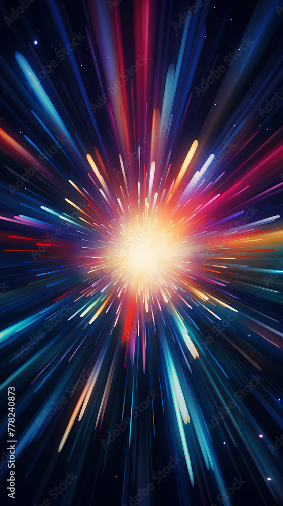 Background image with great visual impact and explosion effect Background image with great visual impact and explosion effect