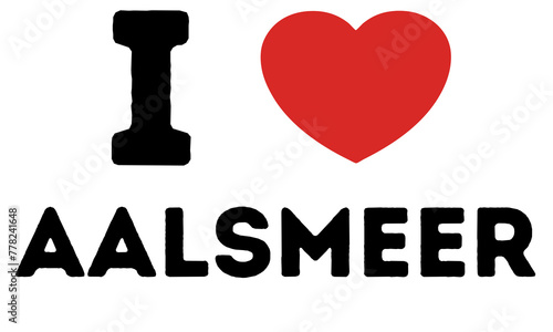 I Love Aalsmeer Netherlands photo