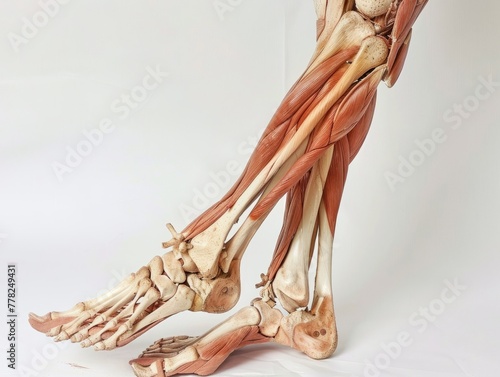 The sensation of a charley horse in the calf muscle