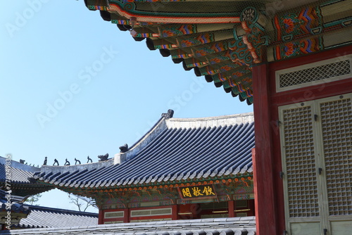 朝鮮王朝（李氏朝鮮）の王宮の景福宮（キョンボックン） 