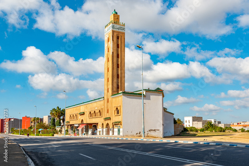 MARRAKECH, MOROCCO. Dec 04, 2019. Koutoubia Mosque minaret located at medina quarter of Marrakesh, Morocco
