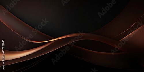 Brown Wave Abstract Perfect for Presentations