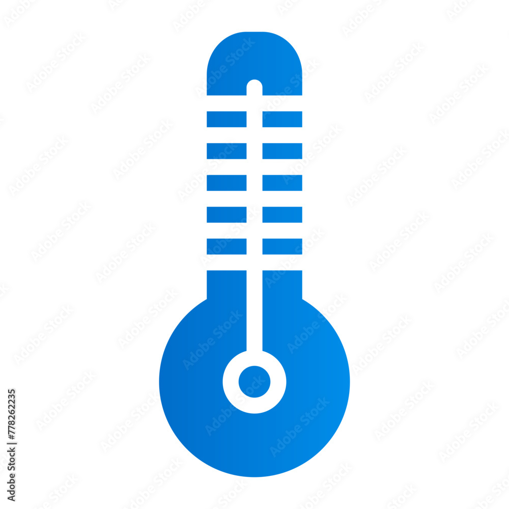 This is the Termometer icon from the Science icon collection with an Solid Gradient style This is the Termometer icon from the Science icon collection with an Solid Gradient style