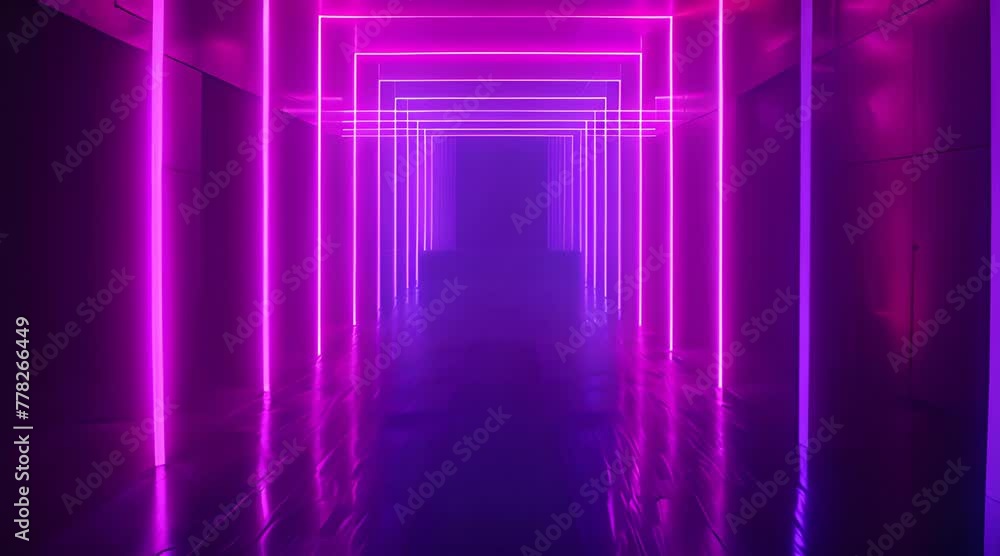 abstract purple light tunnel corridor. abstract purple light tunnel corridor.