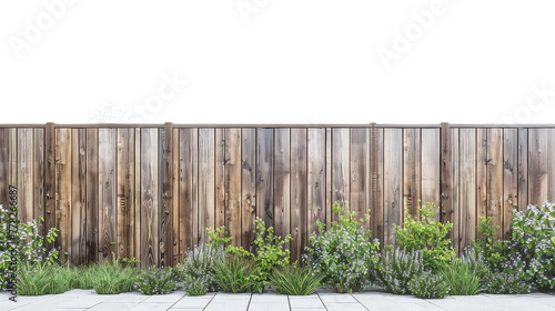Acoustic Fence on Transparent Background