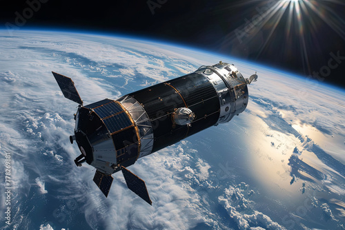 Space Telescope in Earth Orbit