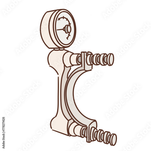 hand grip strength for eldery illustration