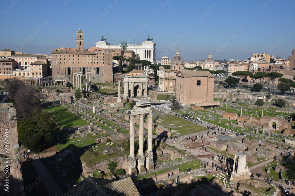 Fototapeta premium Forum Romanum 