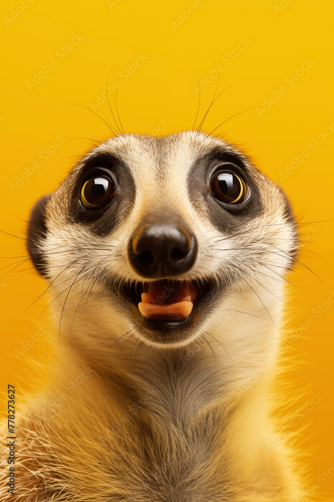 Fototapeta premium Funny pet. Pets. Zooclinic, veterinary. Hotel for animals.