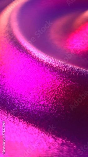Wave motion, purple metallic, animated background.