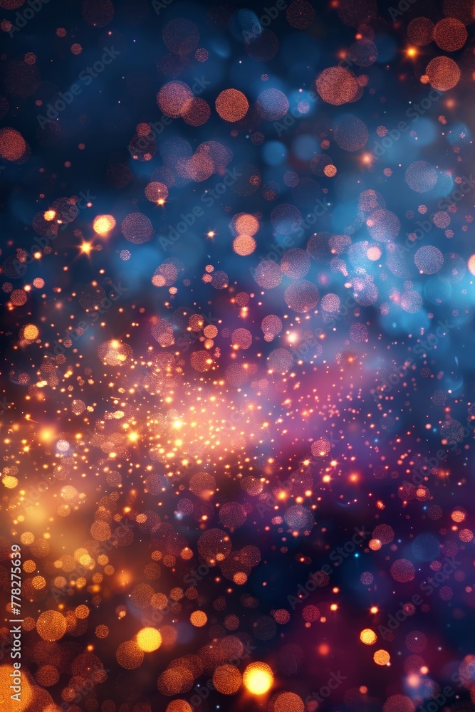 The young child is fascinated by the spectrum of colors in the night sky. The young child is fascinated by the spectrum of colors in the night sky.