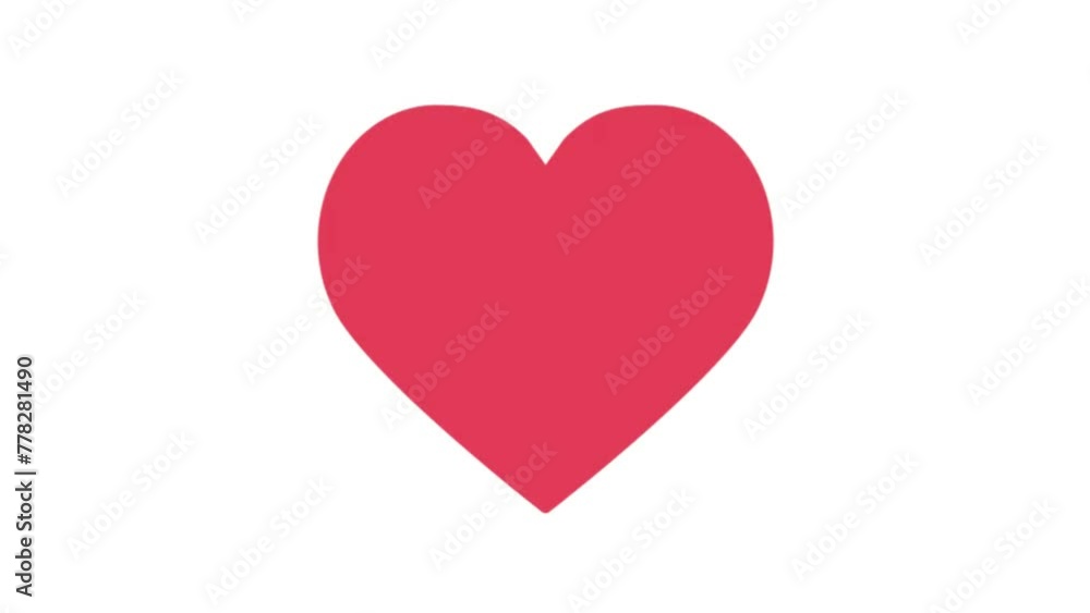 pink heart. valentines day. red heart animation. pink heart. valentines day. red heart animation.
