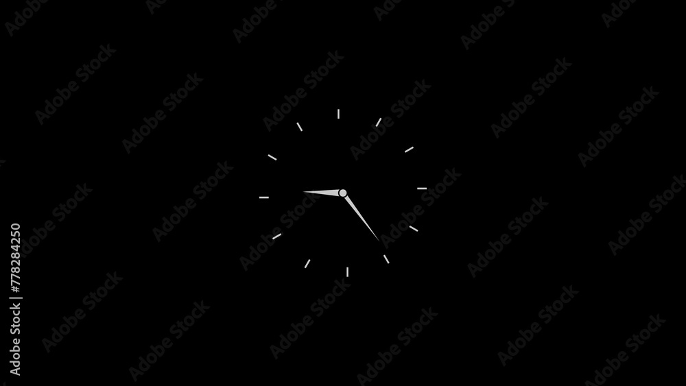 Clock icon illustration. Clock icon flat style black background 24 Hour Day Fast Speed. Clock icon illustration. Clock icon flat style black background 24 Hour Day Fast Speed.