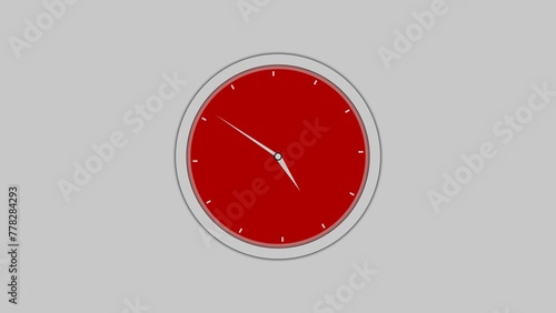 Clock icon illustration. Clock icon flat style black background 24 Hour Day Fast Speed.
