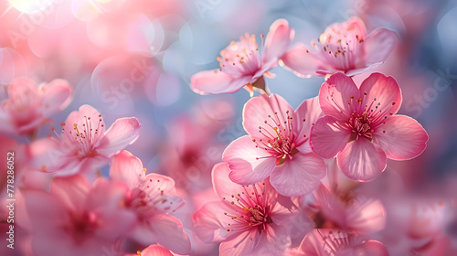 pink cherry blossoms