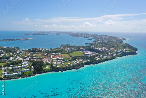 Tropical paradise island of Bermuda photo