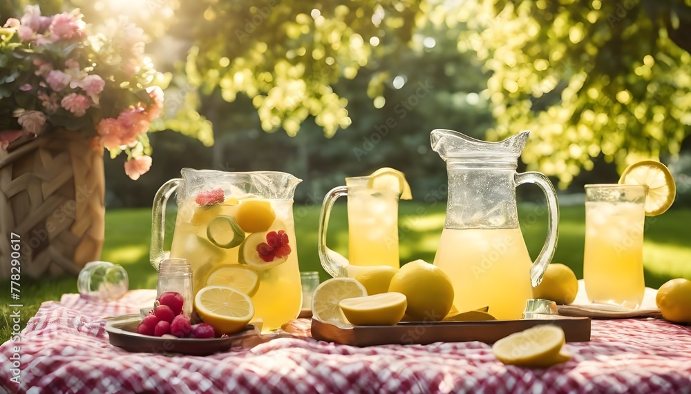 Refreshing Lemonade Delight: Quenching Thirst Refreshing Lemonade Delight: Quenching Thirst