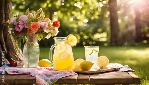 Refreshing Lemonade Delight: Quenching Thirst
