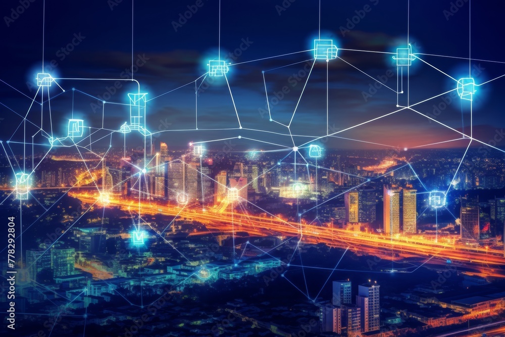 Obraz premium Data mining, statistics, machine learning, artificial intelligence, and database management analyzing and extracting valuable information from structured or unstructured data