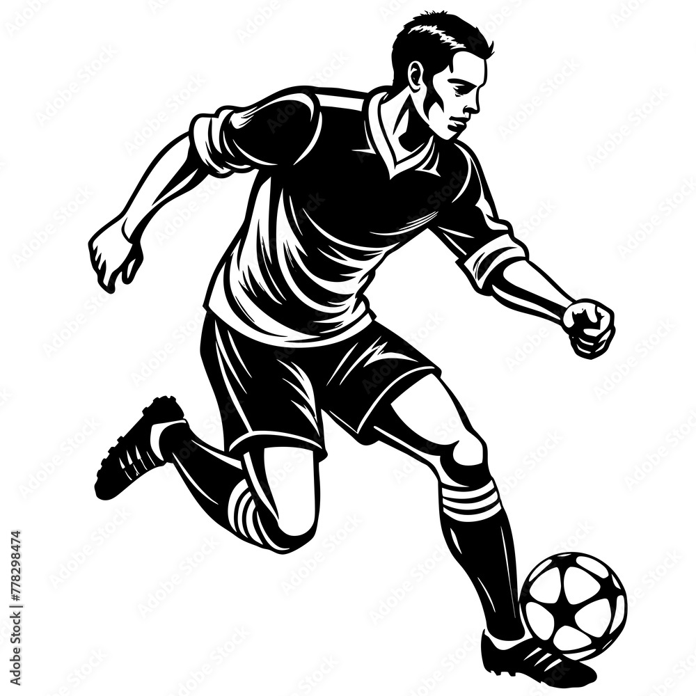 foot-ball-player-assist vector design