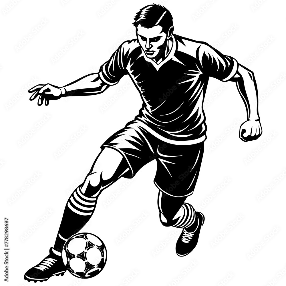 foot-ball-player-assist vector design