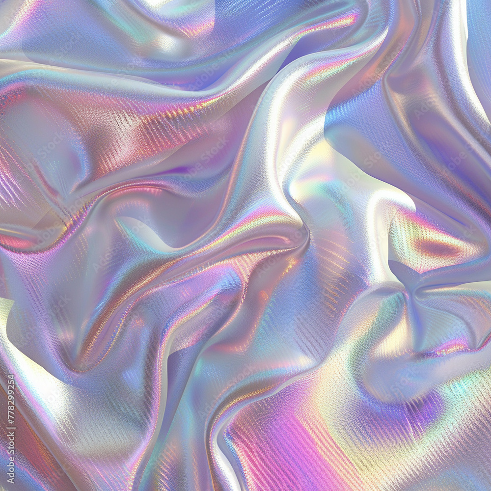 aesthetic background holographic