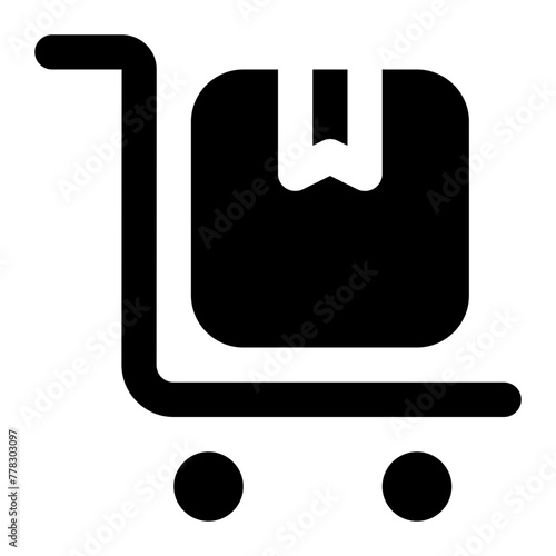 shipment icon for illustration