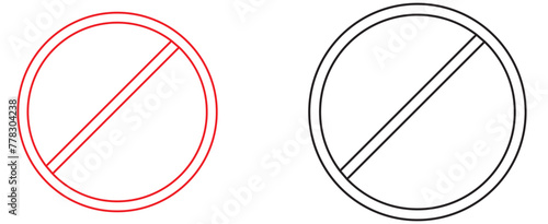 Stop icon vector. stop road sign. hand stop sign and symbol. Do not enter stop red sign 