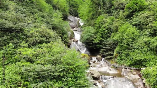 Black Sea big waterfalls, stone bridges Kaçkarlar national park photo