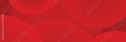 Vector abstract art red and black color background