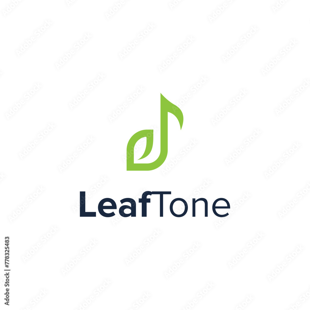 leaf tone simple sleek creative geometric modern unique logo design leaf tone simple sleek creative geometric modern unique logo design