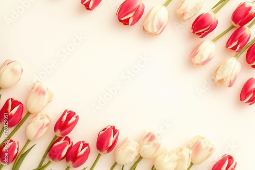 Easter Elegance: Tulip Beauty in Soft Hues