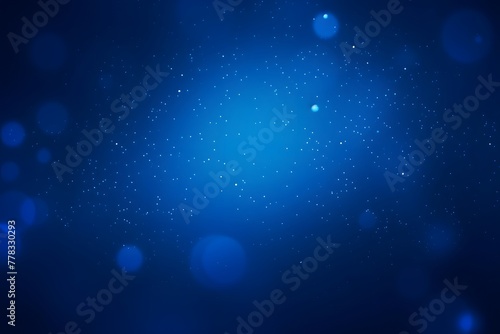 Abstract Blue Defocused bokeh background 