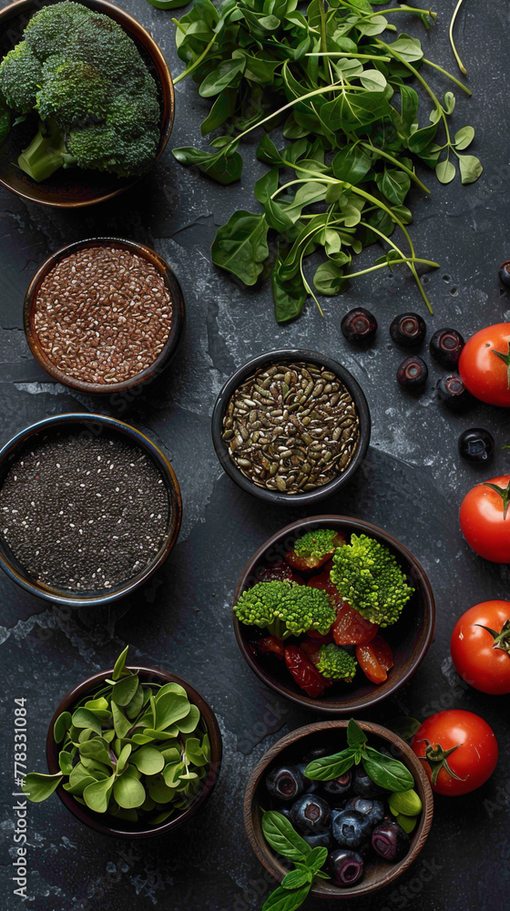 AntiConstipation Diet Visual, showcasing fiberrich foods, hydrating