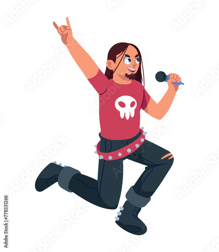 heavy metal male singer