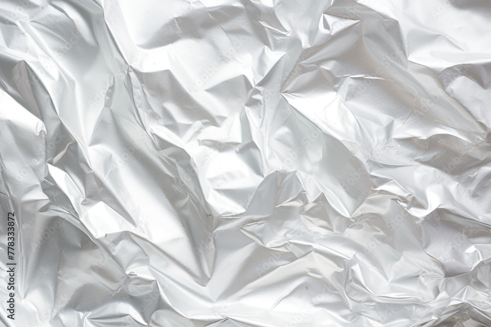 Obraz premium Seamless silver leaf background texture transparent overlay сreated with Generative Ai