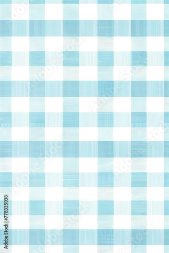illustration of white light blue check pattern