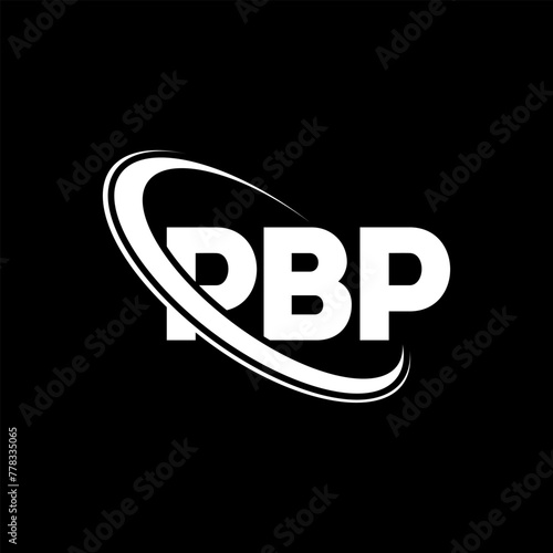 PBP logo. PBP letter. PBP letter logo design. Initials PBP logo linked with circle and uppercase monogram logo. PBP typography for technology, business and real estate brand.